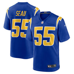 Junior Seau Los Angeles Chargers Retired Player Alternate Game Jersey - Royal Jerseys
