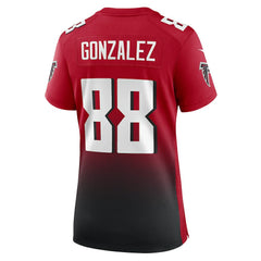 Tony Gonzalez Atlanta Falcons Women's Retired Game Jersey - Red Jerseys