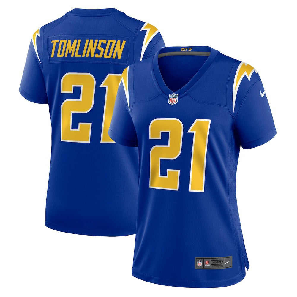 LaDainian Tomlinson Los Angeles Chargers Women's Retired Game Jersey - Royal Jerseys
