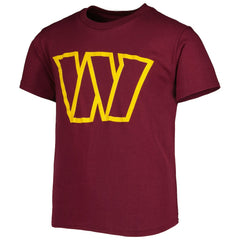 Washington Commanders Youth Team Logo T-Shirt - Burgundy T-shirts