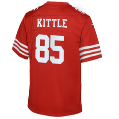 San Francisco 49ers Youth Game Jersey - Scarlet Jerseys