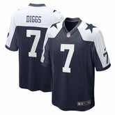 Trevon Diggs Dallas Cowboys Alternate Game Team Jersey - Navy Jerseys