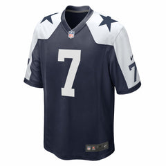 Trevon Diggs Dallas Cowboys Alternate Game Team Jersey - Navy Jerseys
