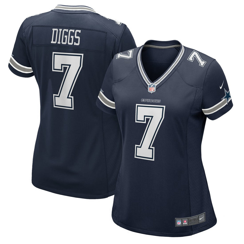 Trevon Diggs Dallas Cowboys Women's Game Jersey - Navy Jerseys