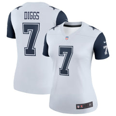 Trevon Diggs Dallas Cowboys Women's Legend Player Performance Top - White Tops