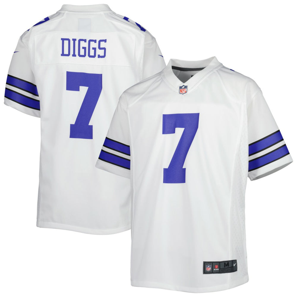 Trevon Diggs Dallas Cowboys Youth Game Jersey - White Jerseys