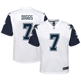 Trevon Diggs Dallas Cowboys Youth Alternate Game Jersey - White Jerseys