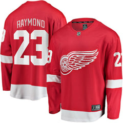 Lucas Raymond Detroit Red Wings Fanatics Home Breakaway Player Jersey - Red | US 4564165