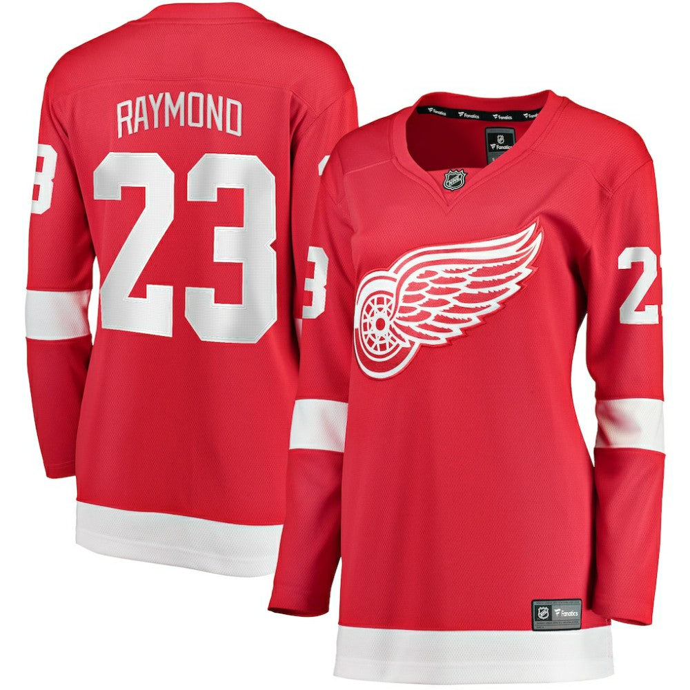 Lucas Raymond Detroit Red Wings Fanatics Women's Home Breakaway Player Jersey - Red | US 4564182