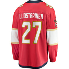 Eetu Luostarinen Florida Panthers Fanatics Home Breakaway Player Jersey - Red | US 4564201