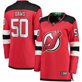 Nico Daws New Jersey Devils Fanatics Women's Home Breakaway Player Jersey - Red | US 4564259