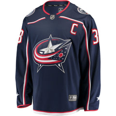 Boone Jenner Columbus Blue Jackets Home Captain Patch Breakaway Player Jersey - Navy | US 4564355
