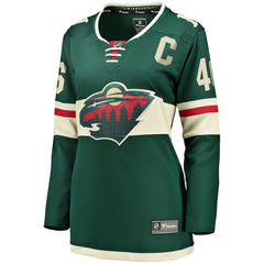 Jared Spurgeon Minnesota Wild Women's Home Breakaway Player Jersey - Green | US 4564358