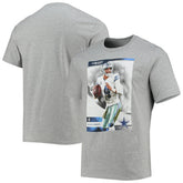 Dak Prescott Dallas Cowboys Name & Number T-Shirt - Heathered Gray T-shirts