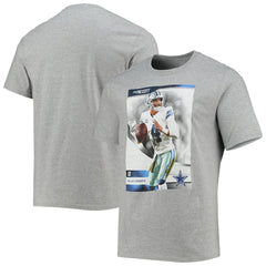 Dak Prescott Dallas Cowboys Name & Number T-Shirt - Heathered Gray T-shirts