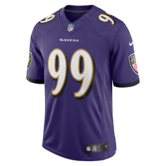Odafe Oweh Baltimore Ravens Vapor Limited Jersey - Purple Jerseys