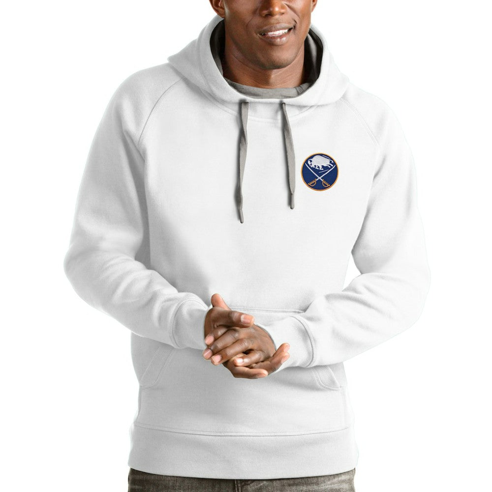 Buffalo Sabres Antigua Victory Pullover Hoodie - White | US 4572132