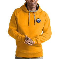 Buffalo Sabres Antigua Victory Pullover Hoodie - Gold | US 4572136