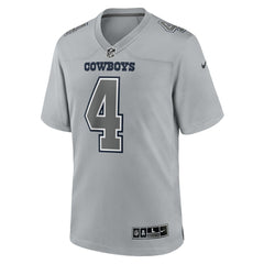 Dak Prescott Dallas Cowboys Atmosphere Fashion Game Jersey - Gray Jerseys