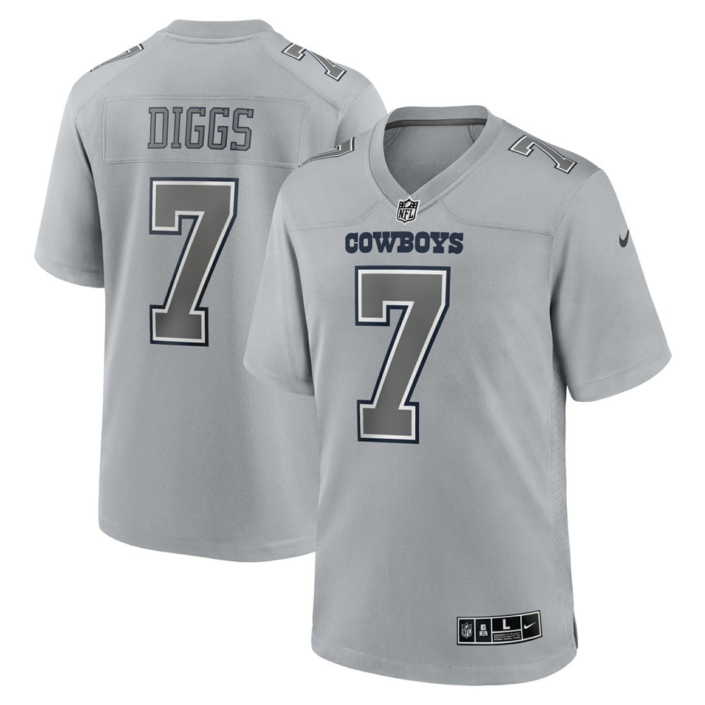 Trevon Diggs Dallas Cowboys Atmosphere Fashion Game Jersey - Gray Jerseys