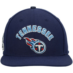 Tennessee Titans Pro Standard Stacked Snapback Hat - Navy Hats