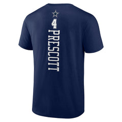 Dak Prescott Dallas Cowboys Playmaker T-Shirt - Navy T-shirts