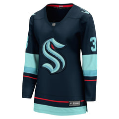 Will Borgen Seattle Kraken Fanatics Women's Home Breakaway Player Jersey - Deep Sea Blue | US 4581884