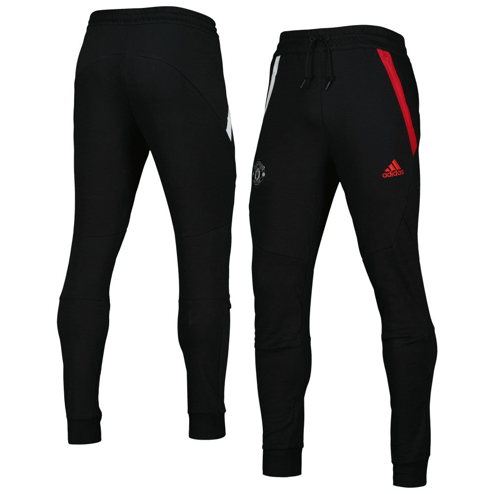 Manchester United Travel Pants Black - Adidas on sale