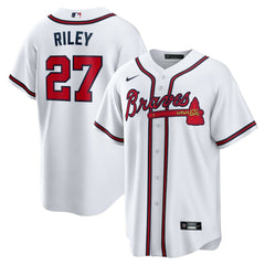 Austin Riley Atlanta Braves Nike Home Replica Player Jersey - White Jerseys