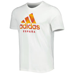 Spain National Team DNA Graphic T-Shirt White - Adidas for sale