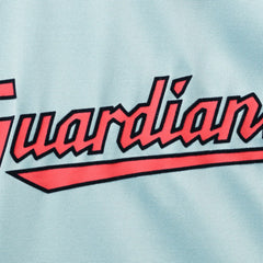 Cleveland Guardians The Wild Collective Women's Open Back Twist-Tie Tank Top - Light Blue Tanks