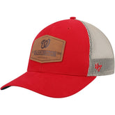 Washington Nationals '47 Rawhide Trucker Snapback Hat - Red/Natural Hats