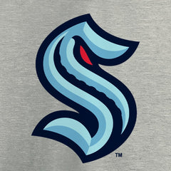Seattle Kraken Primary Logo T-Shirt - Heathered Gray | US 4619634