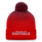 Washington Capitals Fanatics Iconic Gradient Cuffed Knit Hat with Pom - Red | US 4630239