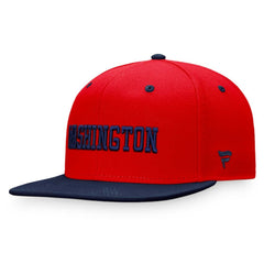 Washington Capitals Fanatics Heritage City Two-Tone Snapback Hat - Red/Navy | US 4631492