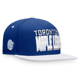 Toronto Maple Leafs Fanatics Heritage Retro Two-Tone Snapback Hat - Blue/White | US 4631515