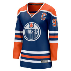 Connor McDavid Edmonton Oilers Fanatics Women's Home Breakaway Jersey - Royal | US 4636316
