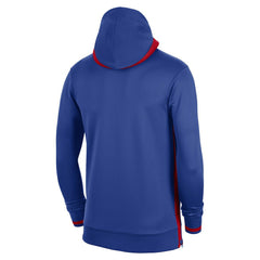 Philadelphia 76ers Authentic Showtime Performance Full-Zip Hoodie Royal - Nike