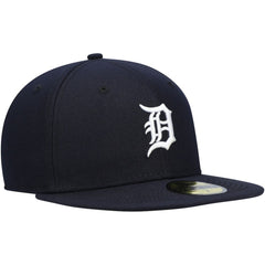 Detroit Tigers New Era Authentic Collection On-Field Home 59FIFTY Fitted Hat - Navy Hats