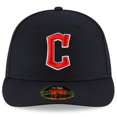 Cleveland Guardians New Era Authentic Collection On-Field Road Low Profile 59FIFTY Fitted Hat - Navy Hats