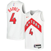 Scottie Barnes Toronto Raptors Youth Swingman Jersey Association Edition White - Nike
