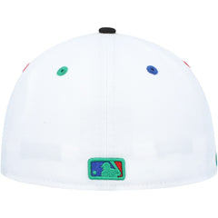 Chicago White Sox New Era 95th Anniversary Primary Eye 59FIFTY Fitted Hat - White/Black Hats