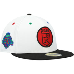 Kansas City Royals New Era Primary Eye 59FIFTY Fitted Hat - White/Black Hats
