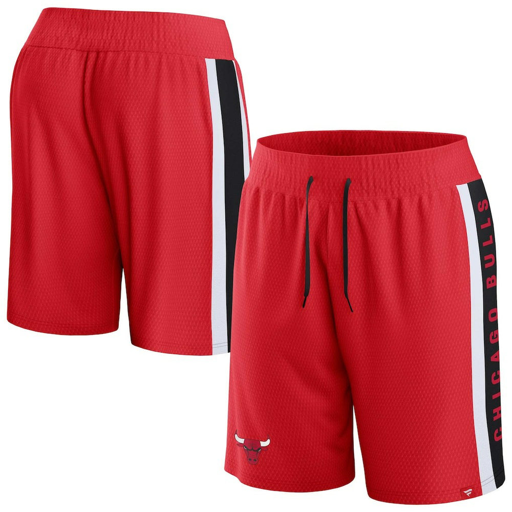 Chicago Bulls Referee Iconic Mesh Shorts Red - Fanatics