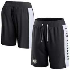 Brooklyn Nets Referee Iconic Mesh Shorts Black - Fanatics