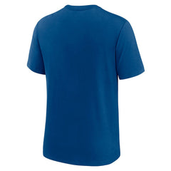 Indianapolis Colts Wordmark Logo Tri-Blend T-Shirt - Royal T-shirts