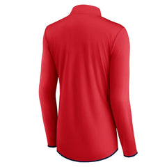 St. Louis Cardinals Fanatics Women's Worth The Drive Quarter-Zip Jacket - Red Jackets