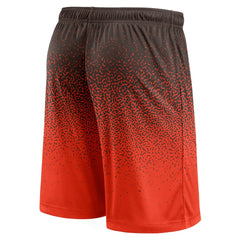 Cleveland Browns Ombre Shorts - Brown/Orange Shorts