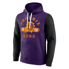 Phoenix Suns Attack Colorblock Pullover Hoodie Purple/Black - Fanatics