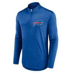 Buffalo Bills Tough Minded Quarter-Zip Top - Royal Tops
